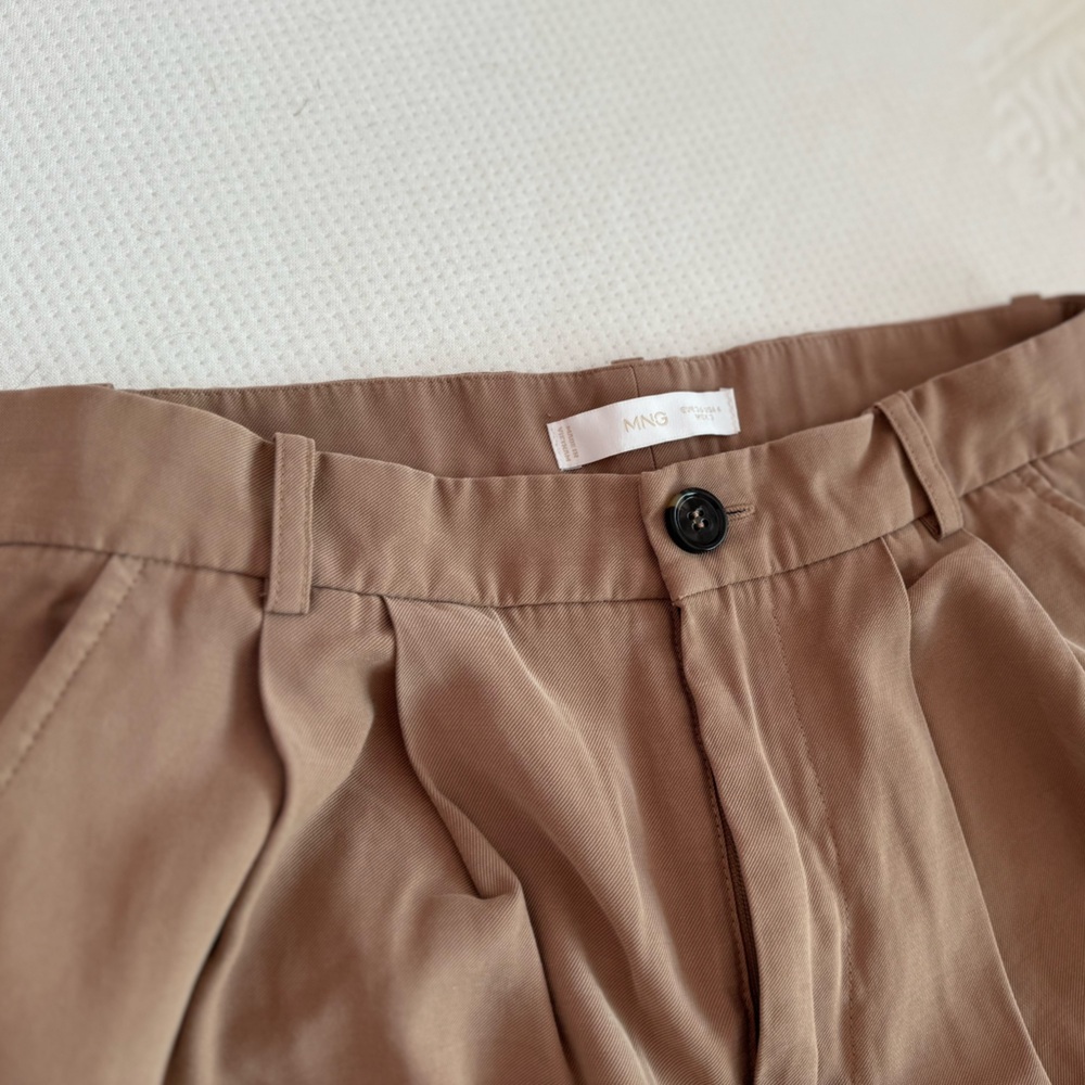 Mango boot cut pleated trousers - purchased in Paris